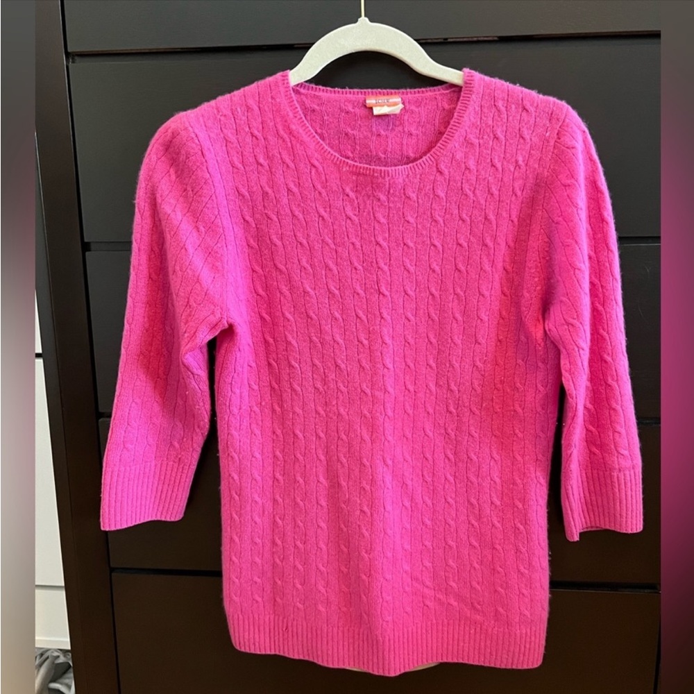 JCrew 100% Cashmere Sweater